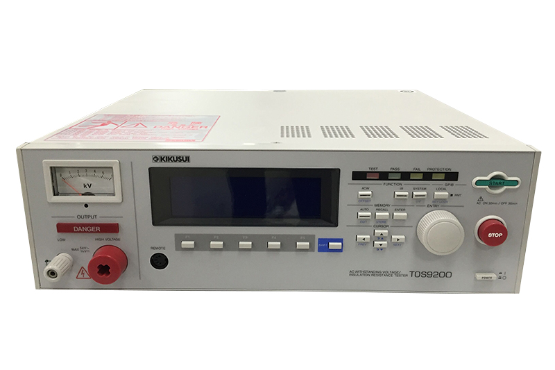 菊水KIKUSUI TOS9200 耐压/绝缘电阻测试仪