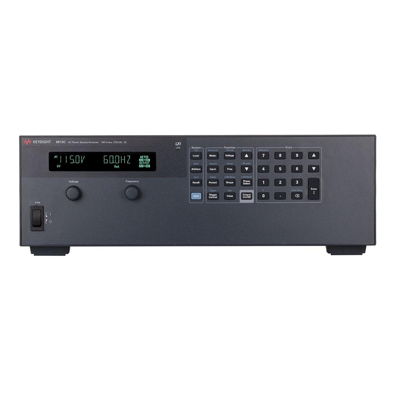 是德6813C 高性能交流电源，1750 VA，300 V，13 A