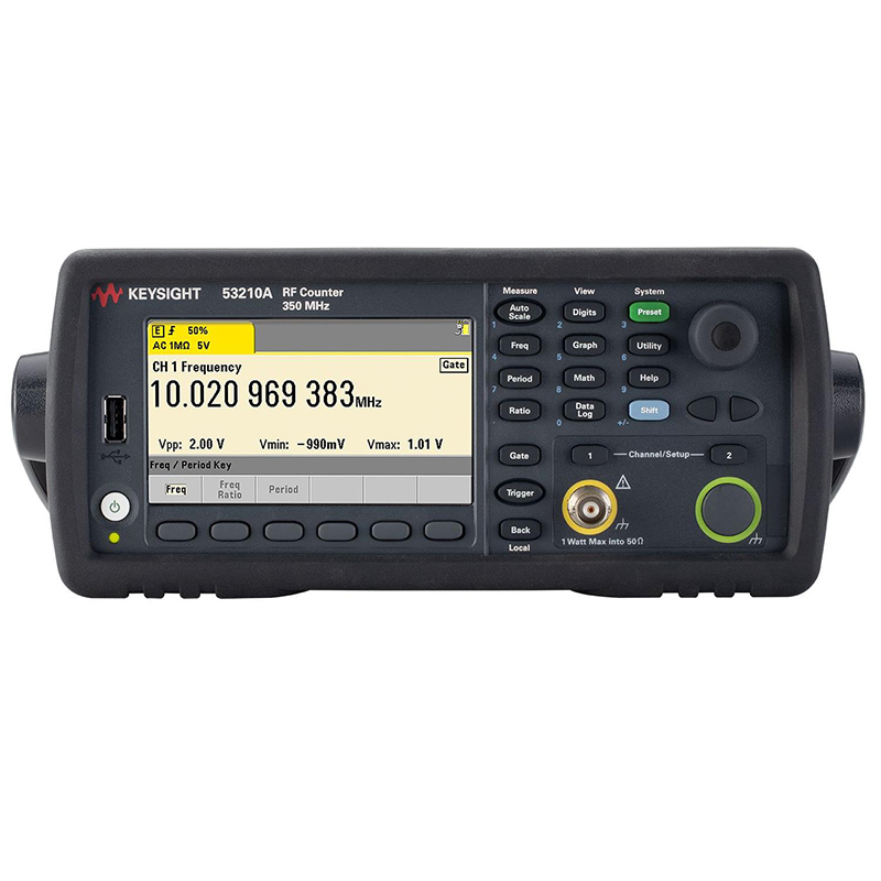 是德53210A 350 MHz 射频频率计数器，10 位/秒