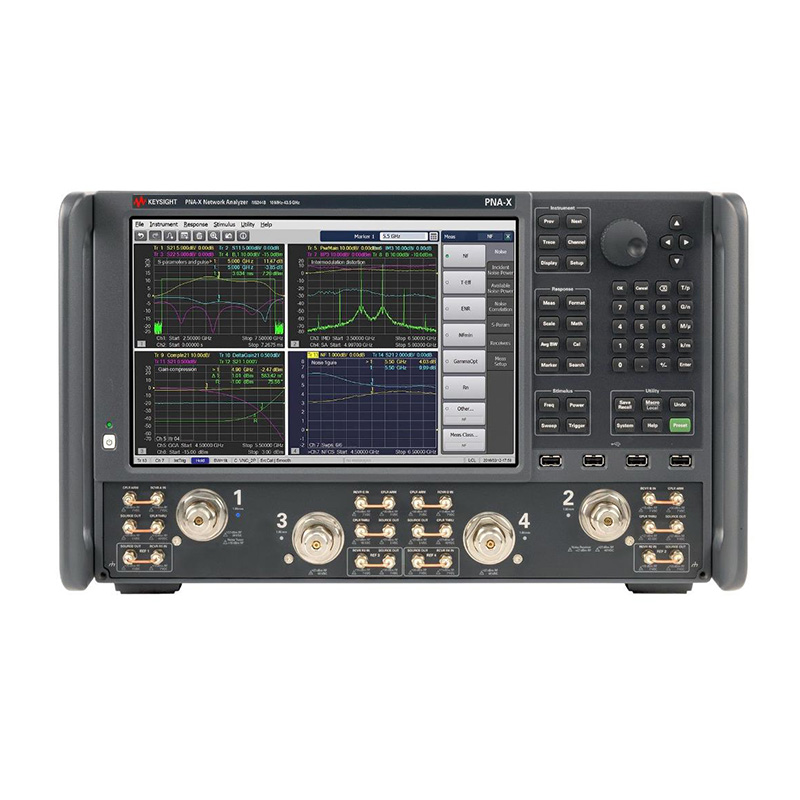 是德N5244B PNA-X 微波网络分析仪，900 Hz/10 MHz 至 43.5 GHz